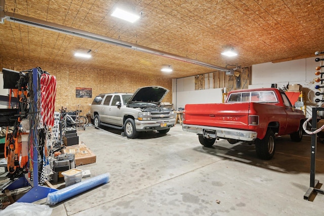 10224 Rexford Rd, Grass Lake, MI 49240 - garage with a garage door opener