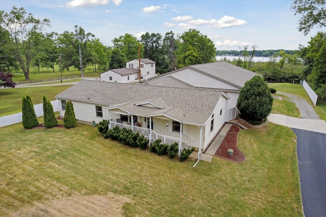 10224 Rexford Rd, Grass Lake, MI 49240 - aerial view of property and surrounding area featuring a nearby body of water and a tree filled landscape