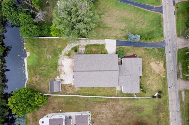 10224 Rexford Rd, Grass Lake, MI 49240 - aerial view of property's location with a large body of water
