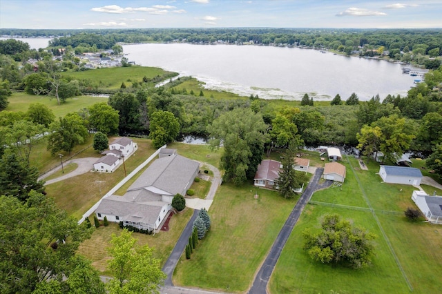 10224 Rexford Rd, Grass Lake, MI 49240 - bird's eye view of a large body of water