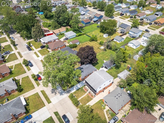 23139 Deziel St, Saint Clair Shores, MI 48082 - aerial view of property and surrounding area featuring nearby suburban area