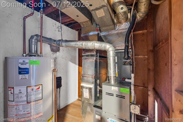 23139 Deziel St, Saint Clair Shores, MI 48082 - utility room with water heater