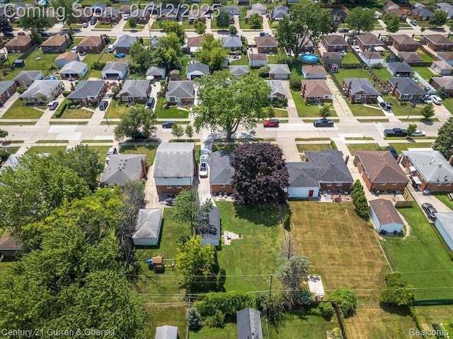 23139 Deziel St, Saint Clair Shores, MI 48082 - aerial view of property and surrounding area with nearby suburban area