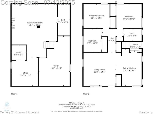 23139 Deziel St, Saint Clair Shores, MI 48082 - view of property floor plan
