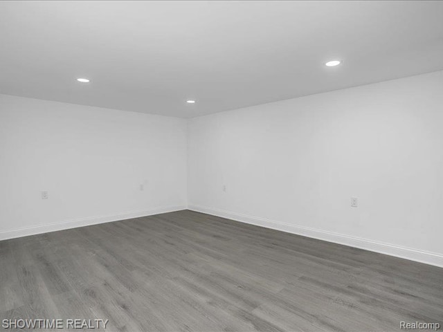 37305 Maas Dr, Sterling Heights, MI 48312 - unfurnished room featuring recessed lighting and dark wood-style flooring