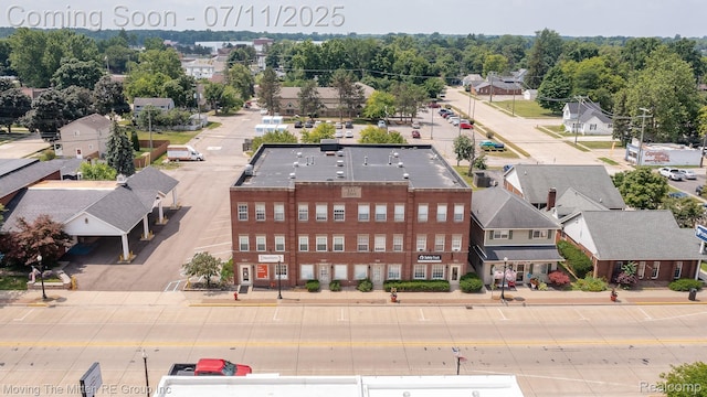 231 Main St, Belleville, MI 48111 - bird's eye view