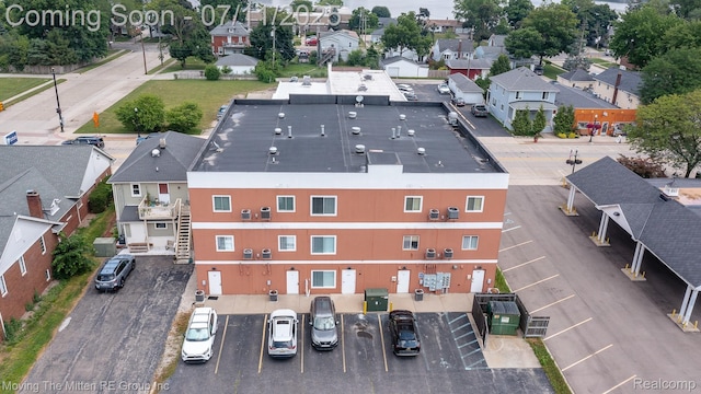 231 Main St, Belleville, MI 48111 - aerial view of residential area