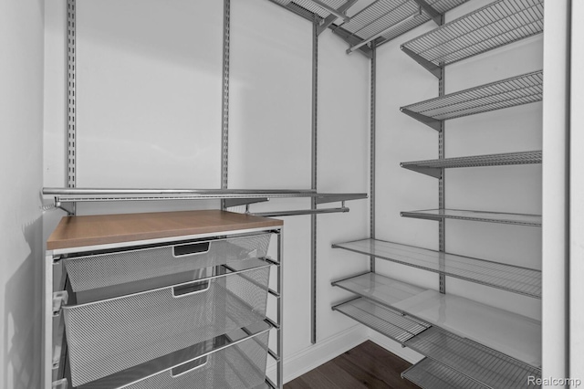 4350 Pine Ridge Ct, Ann Arbor, MI 48105 - spacious closet with wood finished floors