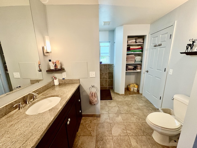 12141 Lawrence Rd, Brooklyn, MI 49230 - full bathroom with vanity and a closet