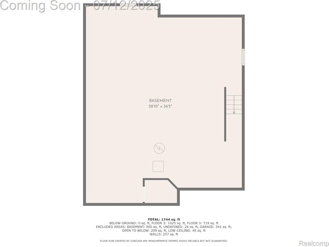 1435 Sunset Blvd, Flint, MI 48507 - view of floor plan / room layout