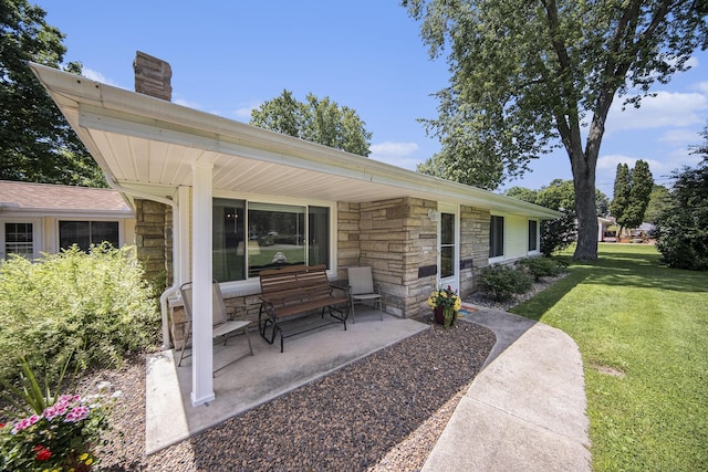 119 Burt Ave, Jackson, MI 49201 - view of patio / terrace