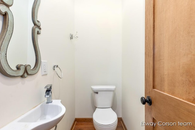 5599 Marsh Rd, Shelbyville, MI 49344 - bathroom featuring a sink and toilet