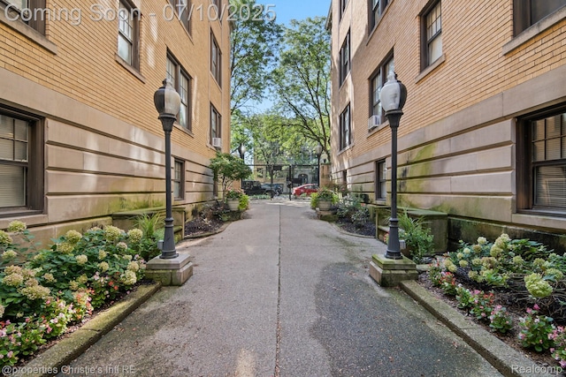 120 Seward St Unit U2, Detroit, MI 48202 - view of asphalt alley featuring street lighting