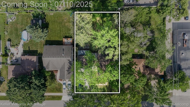 15326 Brookfield St, Livonia, MI 48154 - aerial view of property's location featuring property parcel outlined