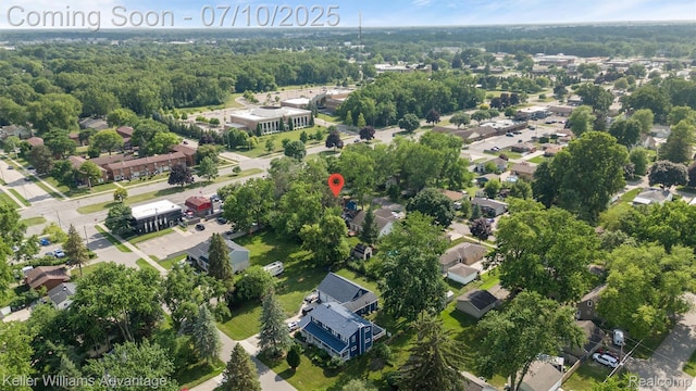 15326 Brookfield St, Livonia, MI 48154 - aerial view of property and surrounding area featuring a forest