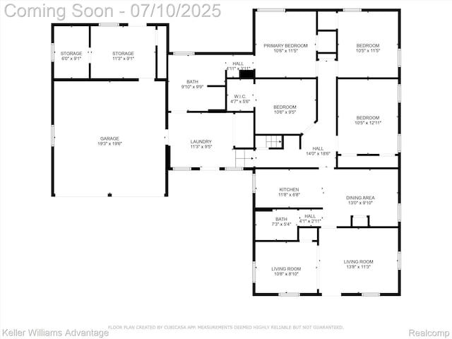 15326 Brookfield St, Livonia, MI 48154 - view of property floor plan