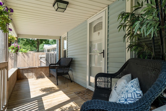 10637 Portage Rd, Portage, MI 49002 - view of wooden deck