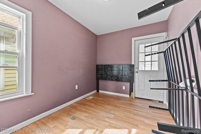 22 W Henry St, River Rouge, MI 48218 - entryway featuring wood finished floors