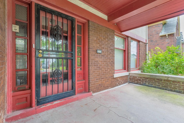 1227 Longfellow St, Detroit, MI 48202 - entrance to property featuring brick siding and a porch