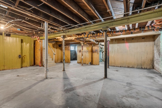 1227 Longfellow St, Detroit, MI 48202 - view of below grade area