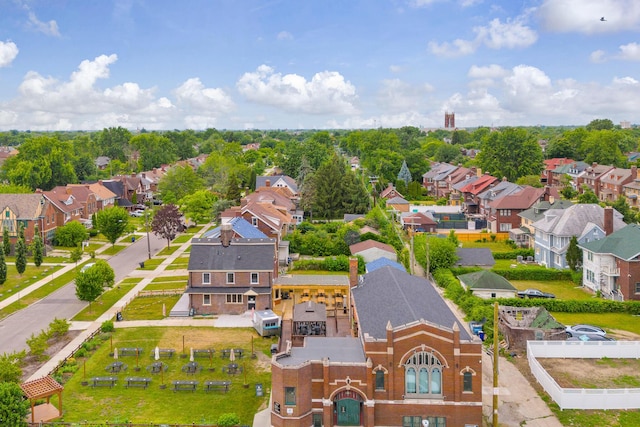 1227 Longfellow St, Detroit, MI 48202 - aerial view of residential area