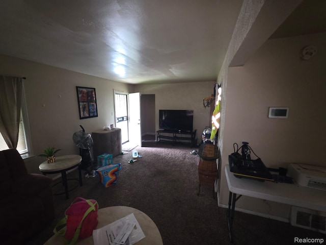 20460 Appoline St, Detroit, MI 48235 - living area featuring carpet flooring