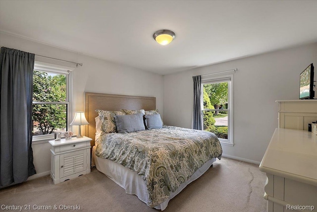4151 Seminole Dr, Royal Oak, MI 48073 - bedroom with multiple windows and light carpet