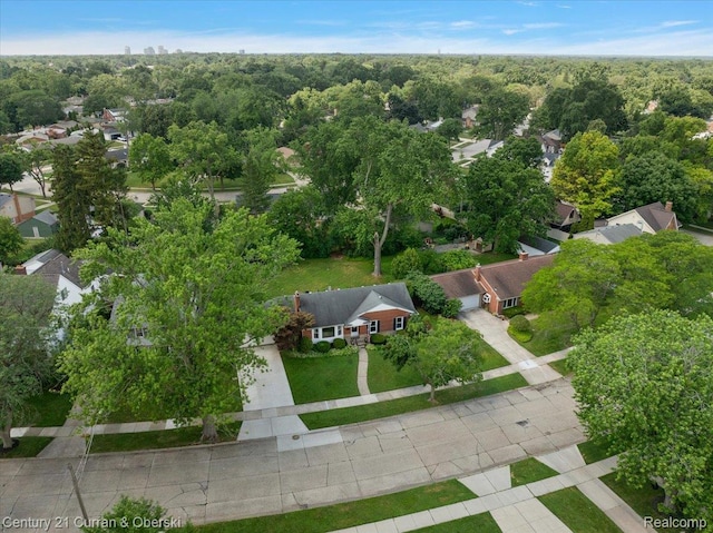 4151 Seminole Dr, Royal Oak, MI 48073 - aerial perspective of suburban area