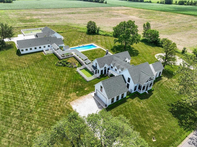 15337 Pardee Rd, Galien, MI 49113 - aerial view of sparsely populated area with a pool