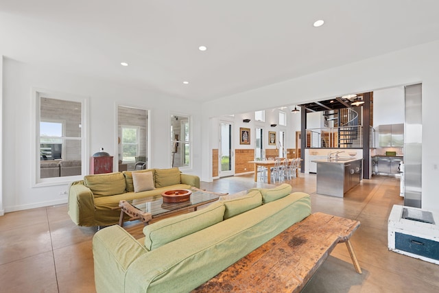 15337 Pardee Rd, Galien, MI 49113 - living room with recessed lighting