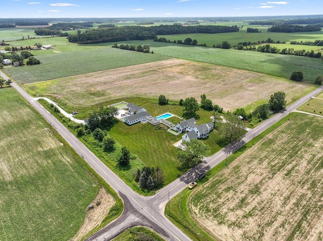 15337 Pardee Rd, Galien, MI 49113 - overview of rural landscape with abundant farmland