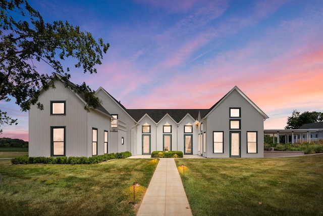 15337 Pardee Rd, Galien, MI 49113 - modern farmhouse with a front lawn