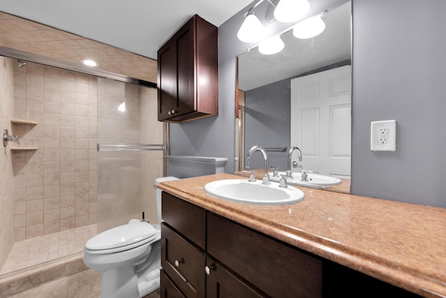 5196 Mesa Dr, Michigan, MI 48316 - full bathroom featuring a stall shower and vanity