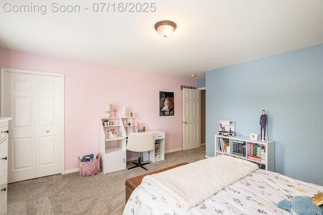 4190 Derry Ct, Oakland, MI 48306 - bedroom with carpet and a closet