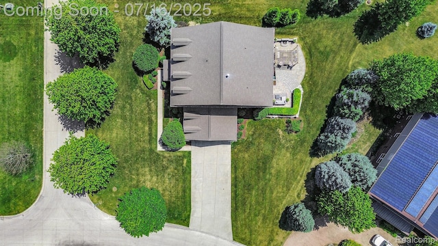 4190 Derry Ct, Oakland, MI 48306 - bird's eye view