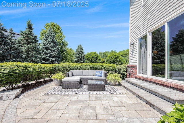 4190 Derry Ct, Oakland, MI 48306 - view of patio / terrace featuring outdoor lounge area