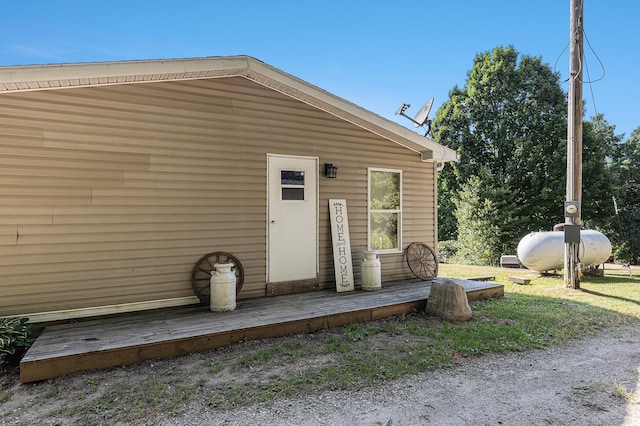 6671 E 136th St, Sand Lake, MI 49343 - rear view of property