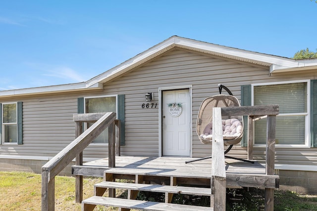 6671 E 136th St, Sand Lake, MI 49343 - property entrance