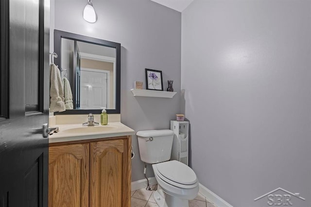 936 Appaloosa Pass, Auburn, MI 48611 - half bathroom with tile patterned flooring and vanity