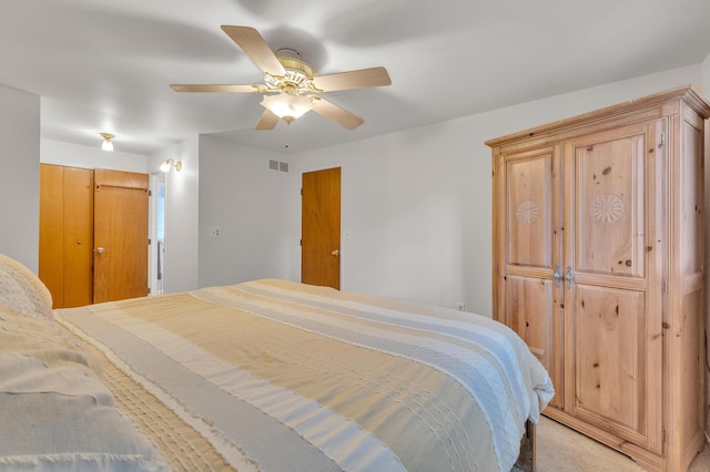 2840 Tuebingen Pkwy, Ann Arbor, MI 48105 - bedroom featuring a ceiling fan