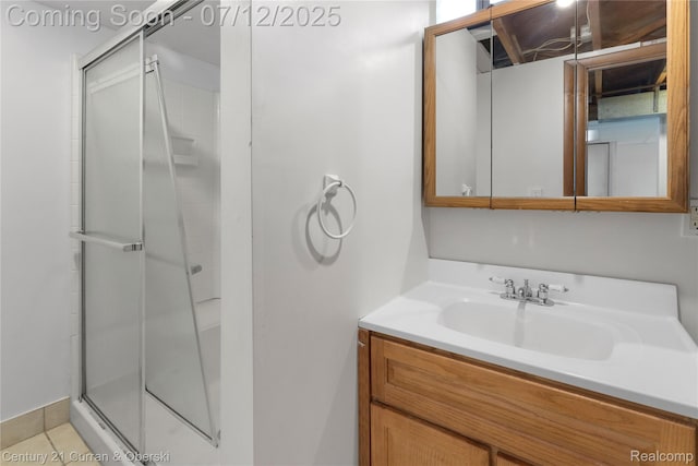 1681 Stieber St, Westland, MI 48186 - bathroom with vanity and a shower stall