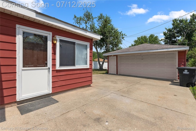 1681 Stieber St, Westland, MI 48186 - view of detached garage