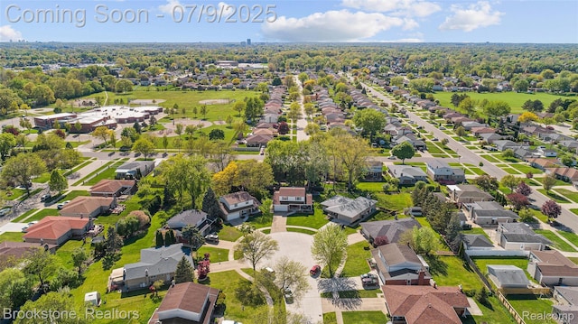 2900 Barton Dr, Sterling Heights, MI 48310 - aerial view of residential area