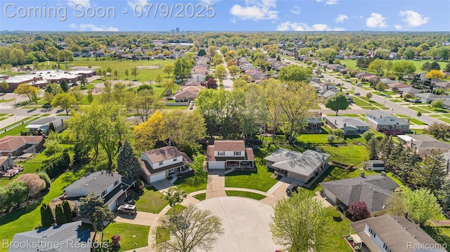 2900 Barton Dr, Sterling Heights, MI 48310 - aerial view of residential area