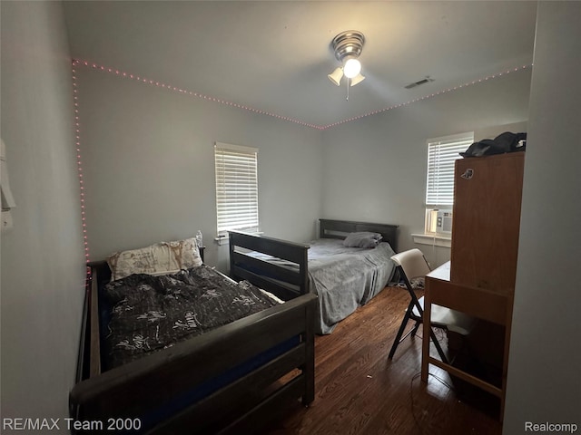 6815 Mettetal St, Detroit, MI 48228 - bedroom with dark wood-style floors
