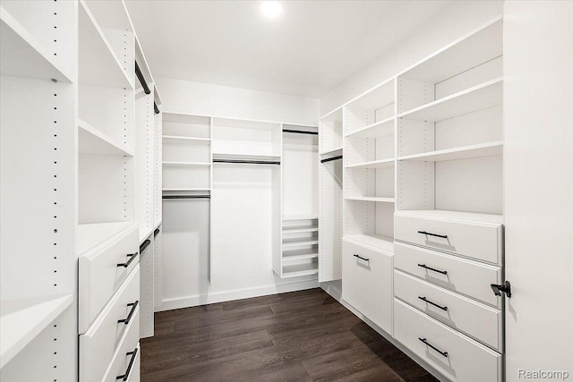 330 Gratiot Ave Unit 1504, Detroit, MI 48226 - spacious closet with dark wood-type flooring