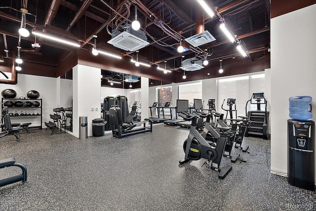 330 Gratiot Ave Unit 1504, Detroit, MI 48226 - view of exercise room