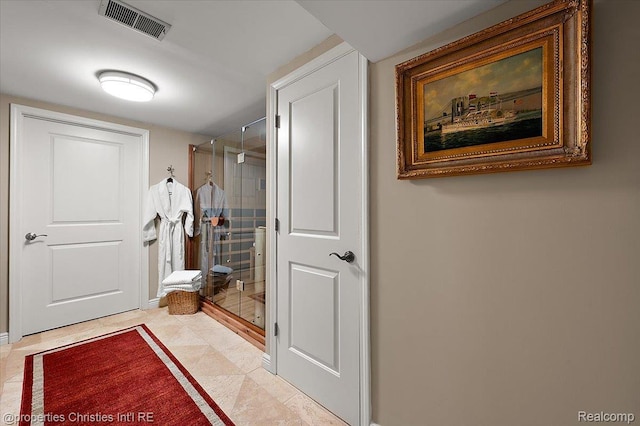 347 Pine Ridge Dr, Bloomfield Hills, MI 48304 - full bathroom with a stall shower and tile patterned floors