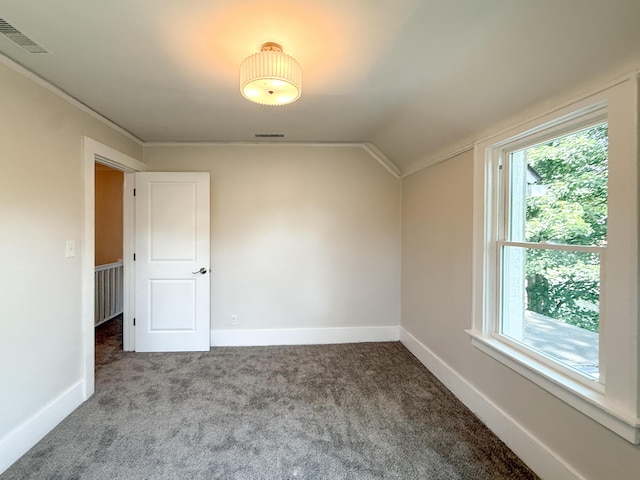 15786 Rutherford St, Detroit, MI 48227 - bonus room featuring carpet floors and vaulted ceiling