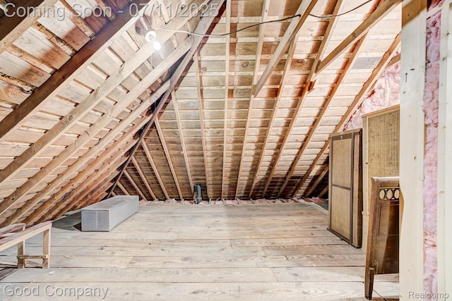 515 W Golden Gate, Detroit, MI 48203 - view of unfinished attic
